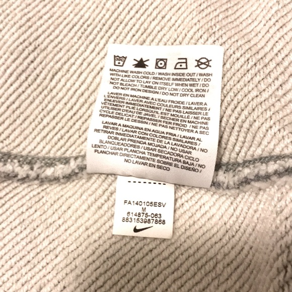 NIKE heathered High-Neck Zip-Front Hoodie ⭐️⭐️⭐️⭐️ - Picture 4 of 11